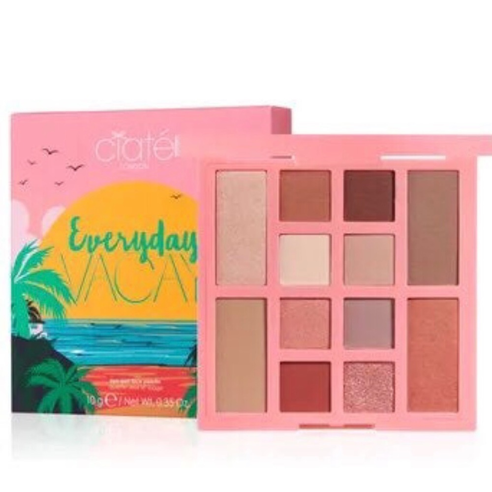 Ciate everyday vacay eyeshadow palette NWT